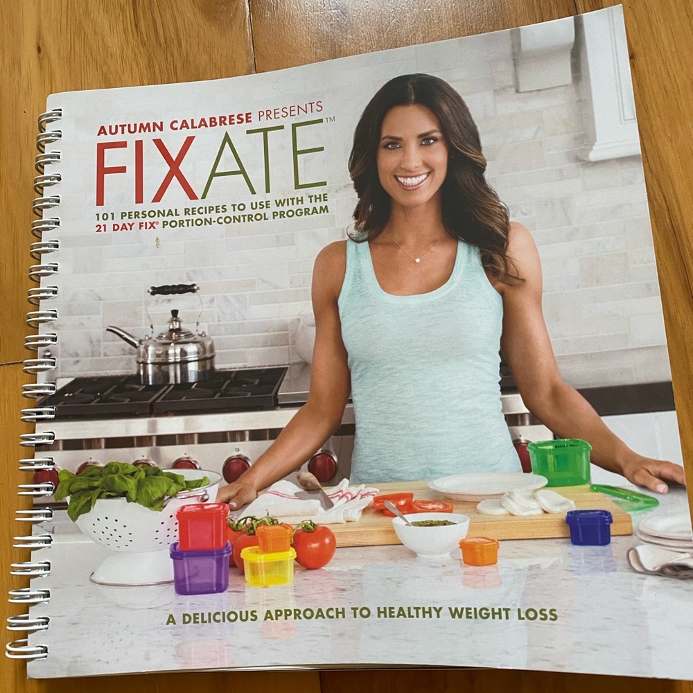 Fixate portion control diet cookbook Beachbody